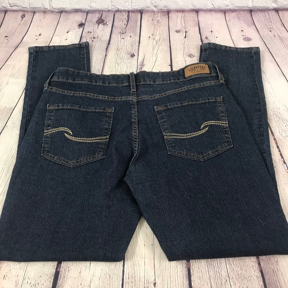 Levi's Signature The Skinny Blue Jeans Size 10 - Picture 3 of 7